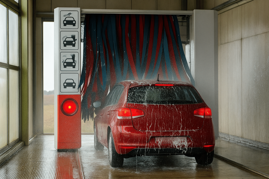 tunnel de lavage pour voiture